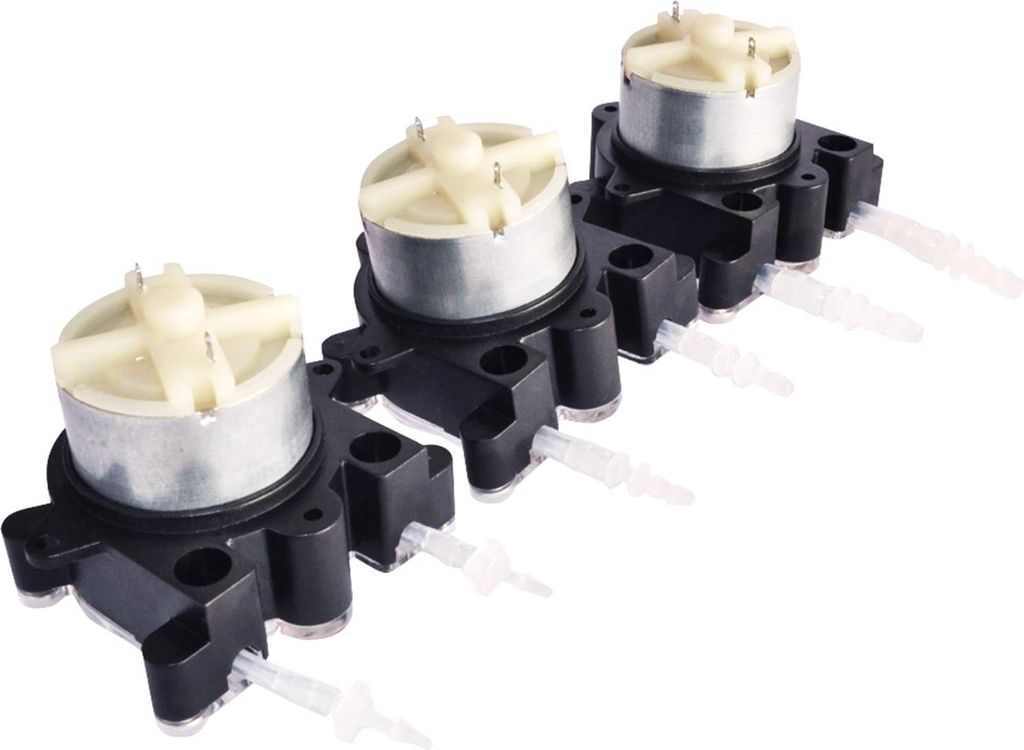 Peristaltikpumpe Selbstansaugende Aquarium-Miniatur-Dosierpumpe für Experimente Biochemische Analyse 12 V