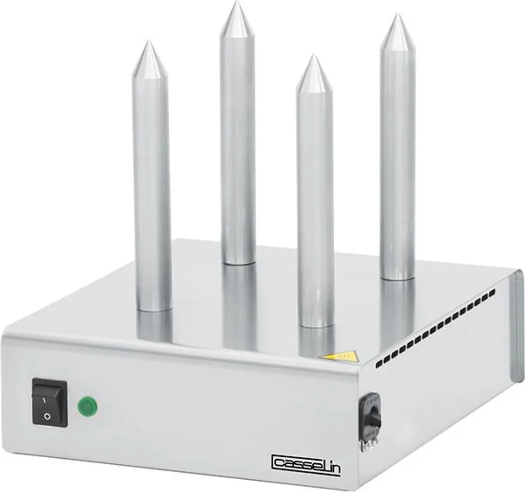 Chauffe-pain Casselin CCP4 avec 4 plots inox et puissance de 110W