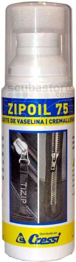 Cressi Spa Zipoil 75 Silicone Fett Weiß Weiß One Size