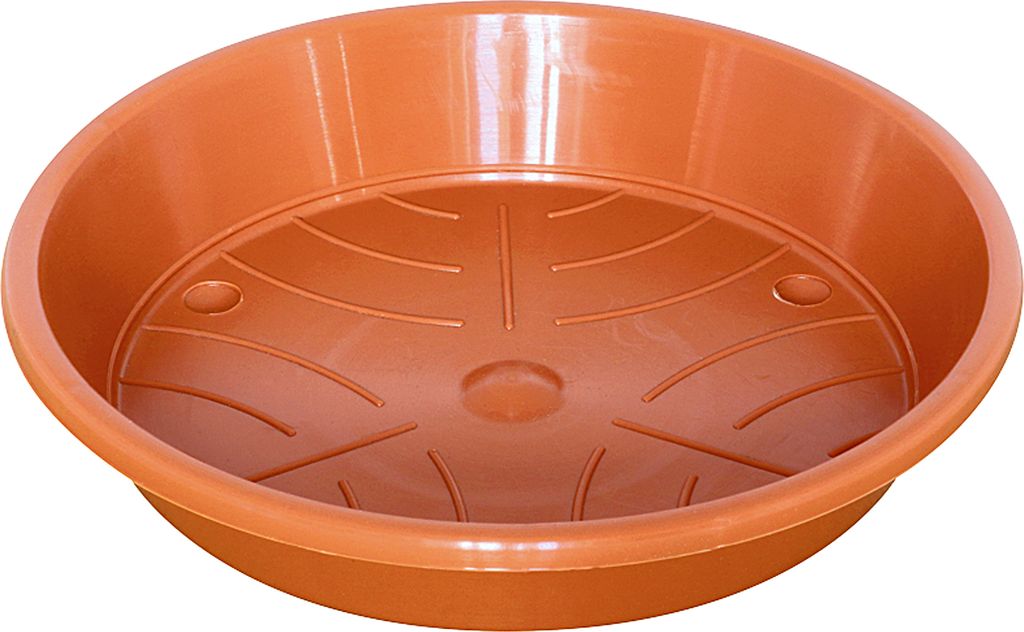 Geli Untersetzer STANDARD Terrracotta Ø 10 cm - Kunststoff Produktbild 