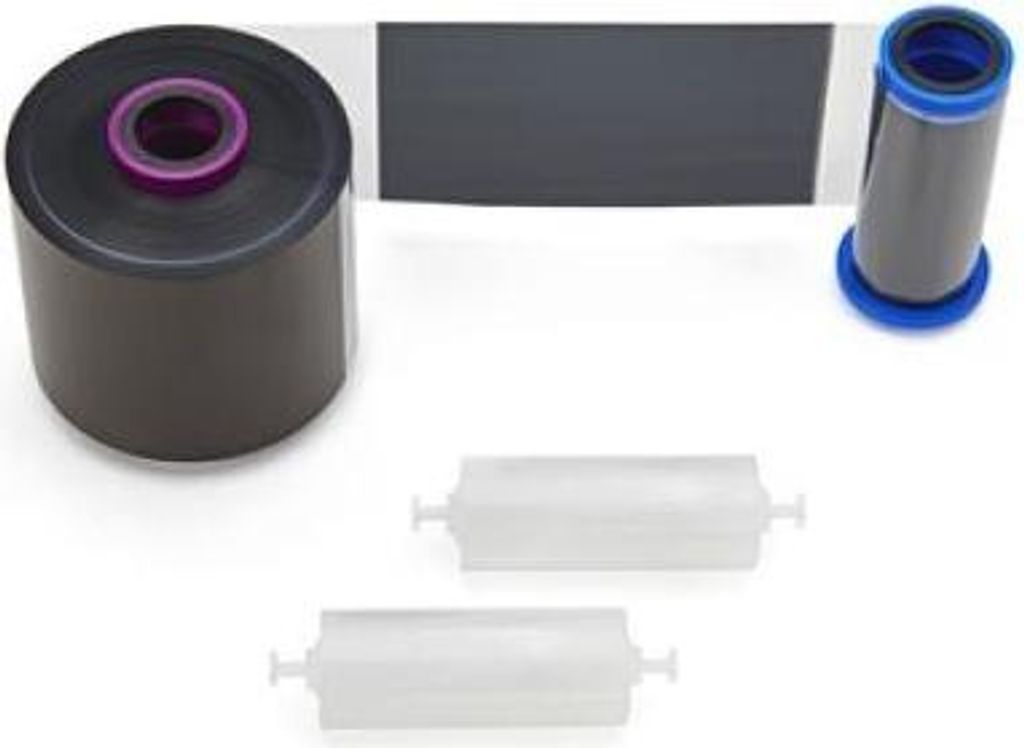 Zebra ix Series KdO - Schwarz farbstoffbasiert mit transparentem Überzug - Farbband - für ZXP Series 7 (800077-751EM)