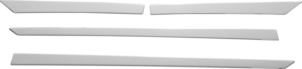 Seitentürleiste Türschutzleiste für Nissan Qashqai J11 2014-2021 Edelstahl 4x