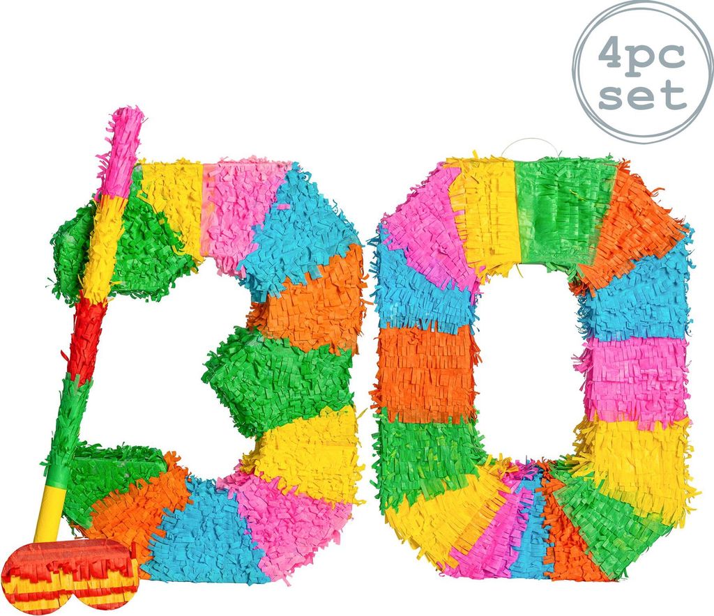 Fax Potato Piñata Set mit Stock & Augenbinde - 30. Produktbild 