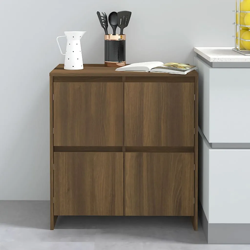 Maison Exclusive Credenza Rovere Marrone 70x41x75 cm - Mobile Buffet Robusto