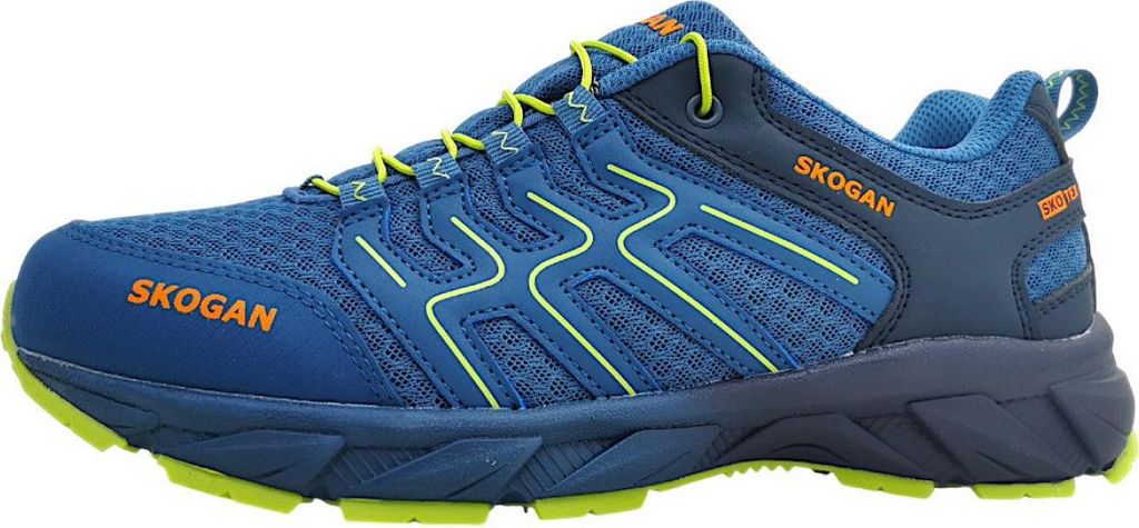 Skogan Sko Sportschuhe Herren Outdoorschuhe Wanderschuh Blau Freizeit, Schuhgröße:41 EU