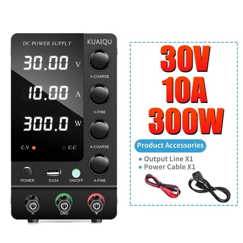 DC-Netzteil, einstellbare Spannung, hohe Stromausgang, SPS-C3010 Schwarz, 220V-b