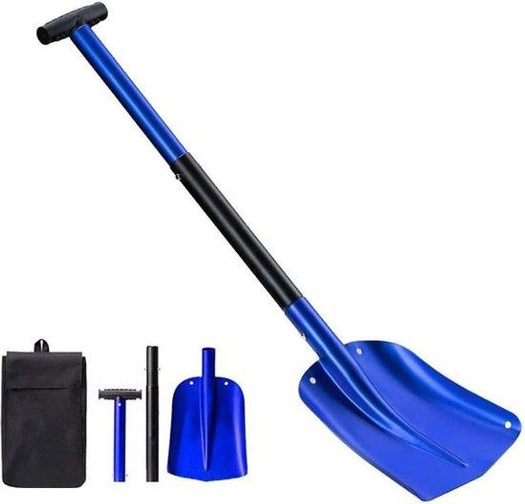 Telescopische Schep Kit für Camping und Outdoor - Intrekbare Sport Utility Schep - Draagbare Schnee Schaufel