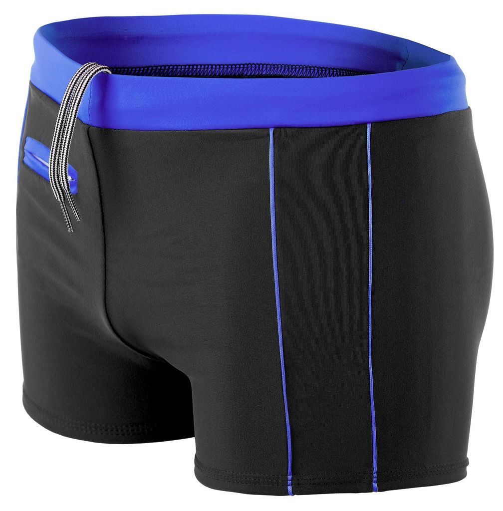 Aquarti Herren Badehose Kurz mit Kontrastpaspel, Farbe: 010 Produktbild 