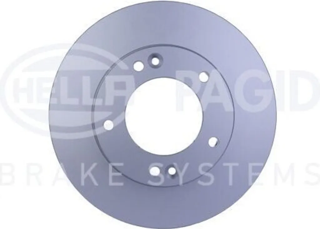 Disque de frein pour Kia Sorento I JC - Remplacement OE 517123E000 HELLA