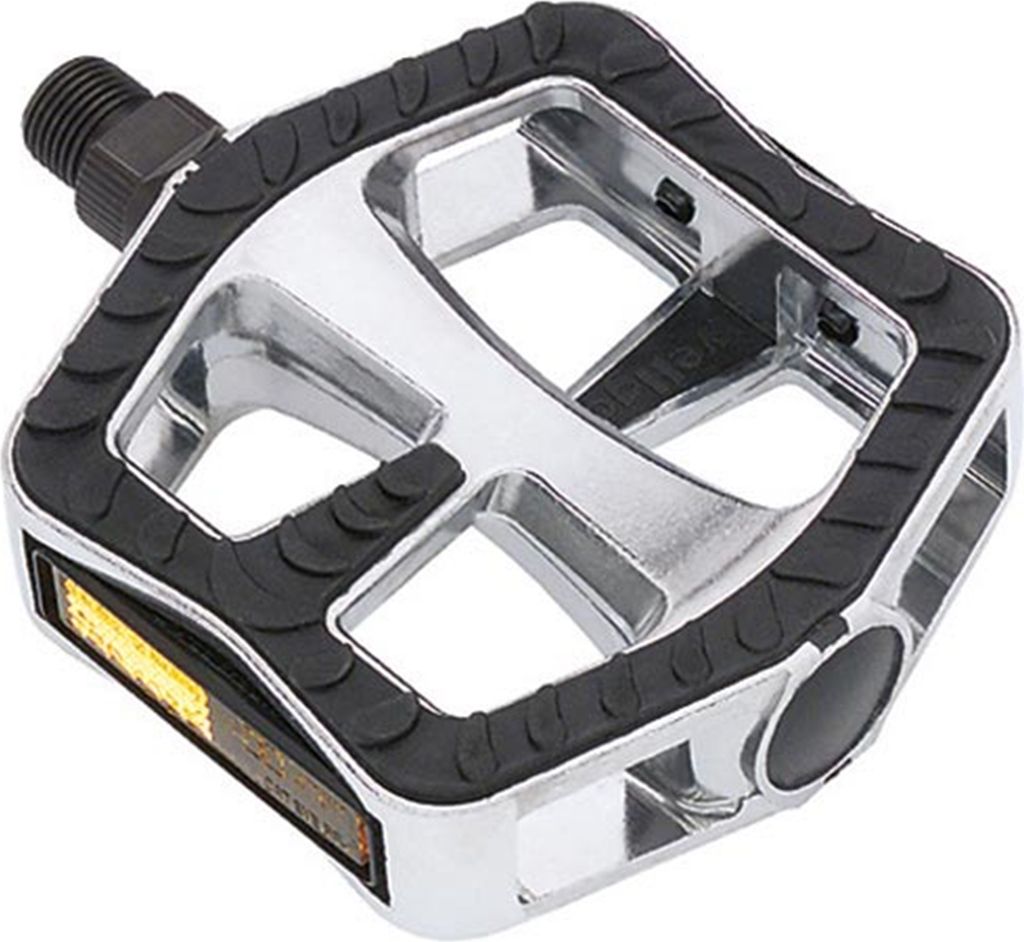 Point Pedale KOMFORT XL, wellgo, Aluminium/Kraton, silber Image du produit 