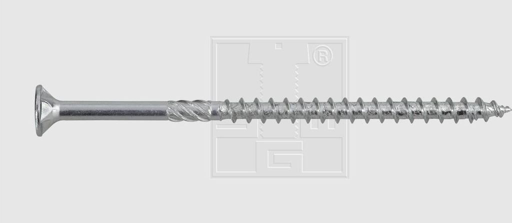 Innenvielzahnschrauben verzinkt TG 6,0x120 mm mit Bit H 30 HOX