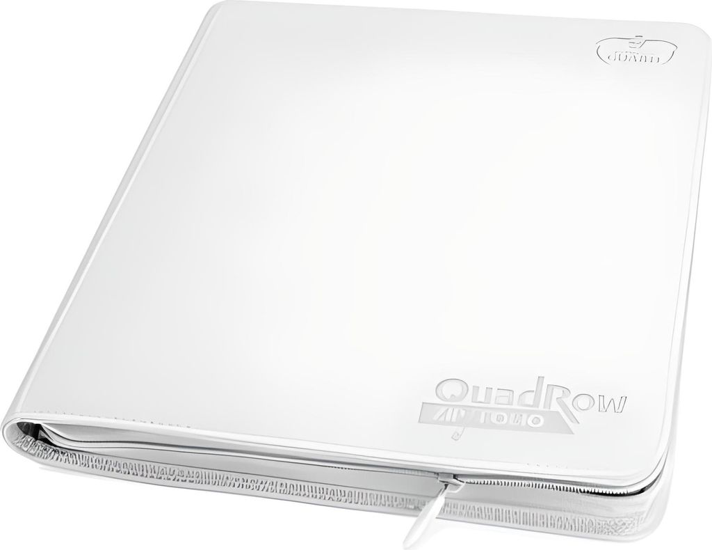 Ultimate Guard Zipfolio 480 - 24-Pocket XenoSkin (Quadrow) - Weiß