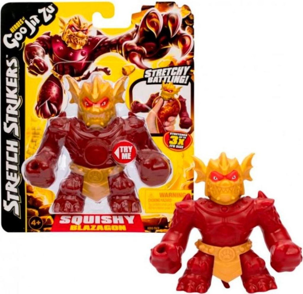 Bandai Goo Jit Zu Blazagon Stretch Strikers Figur Rot Rot One Size
