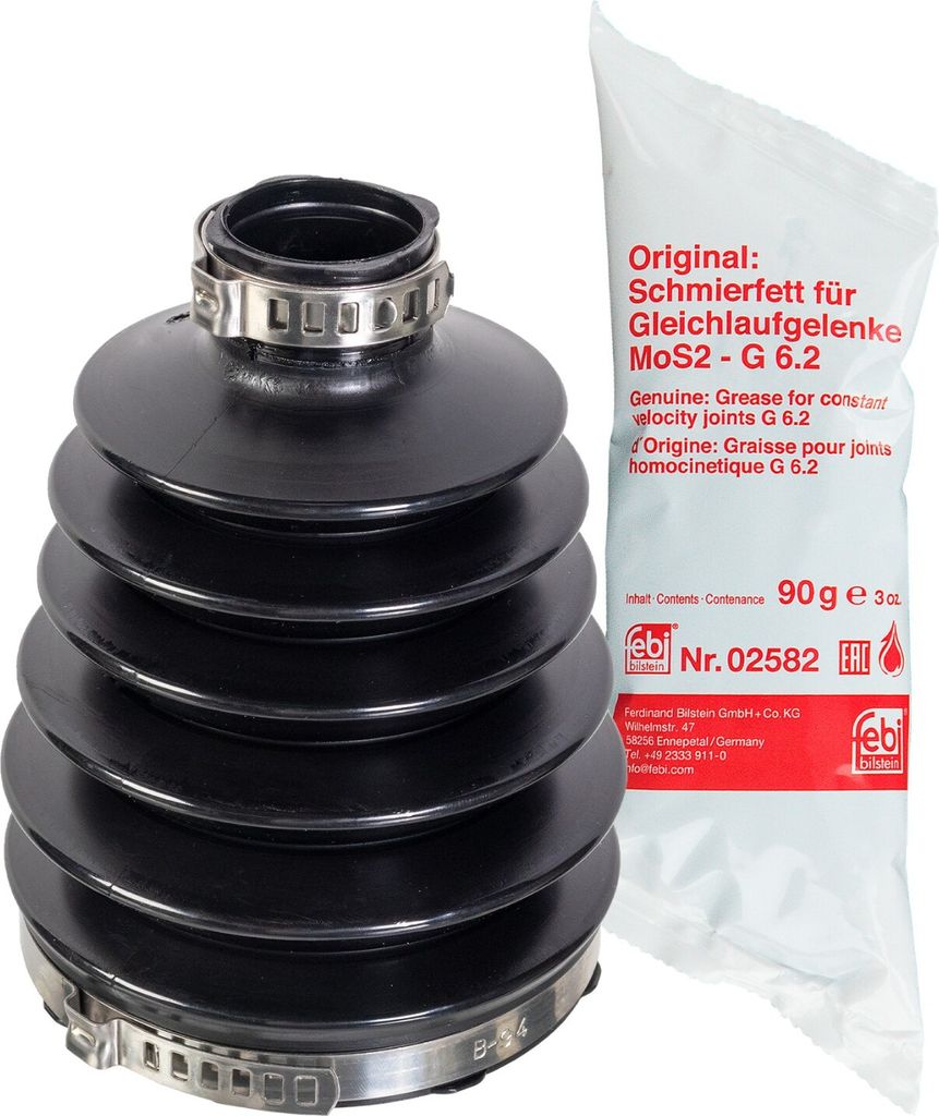 FEBI BILSTEIN Faltenbalgsatz Antriebswelle Radseitig für FORD Transit Mk6 Kasten (V347, V348, FA) 180371