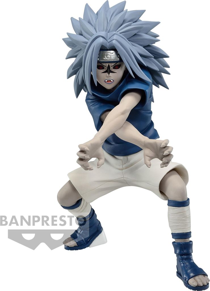 Banpresto - Naruto Vibration Stars PVC Statue Sasuke Uchiha 13 cm