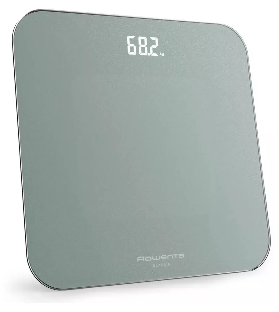 Pèse-personne électronique Rowenta Classic BS1903V0 Carré Vert Épuré