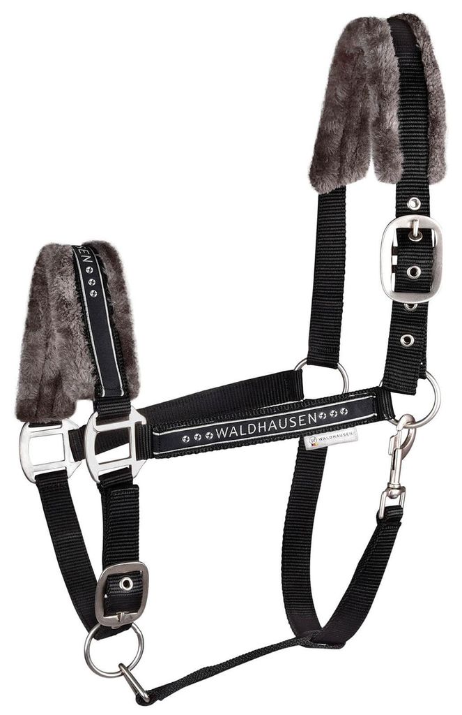 Waldhausen Fur Halter ELEGANT nero morbido imbottito, Immagine del prodotto 