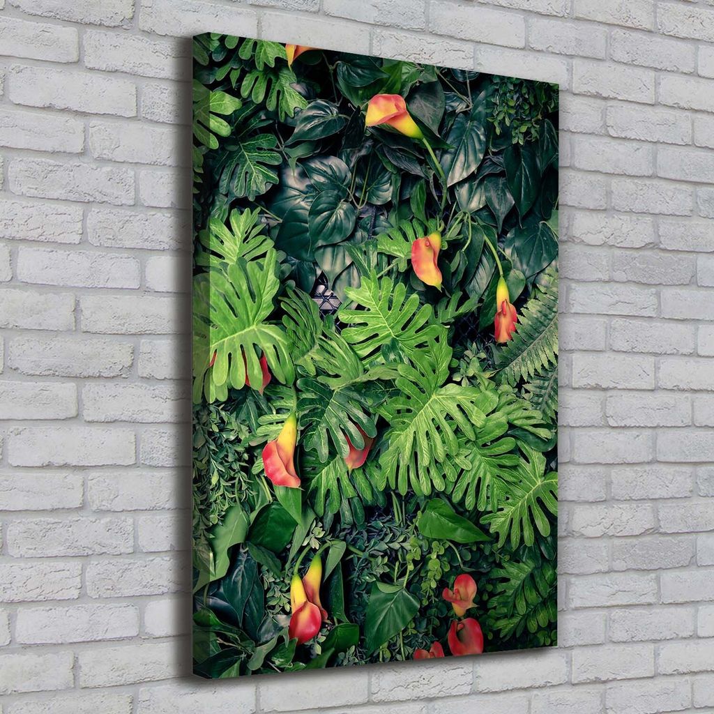 Tulup Leinwandbild - 70x100cm - Wandkunst - Drucke auf Leinwand - Leinwanddruck - Wohnzimmer Wanddekoration XXL - Wohnung Deko Kunstdrucke - Blum...