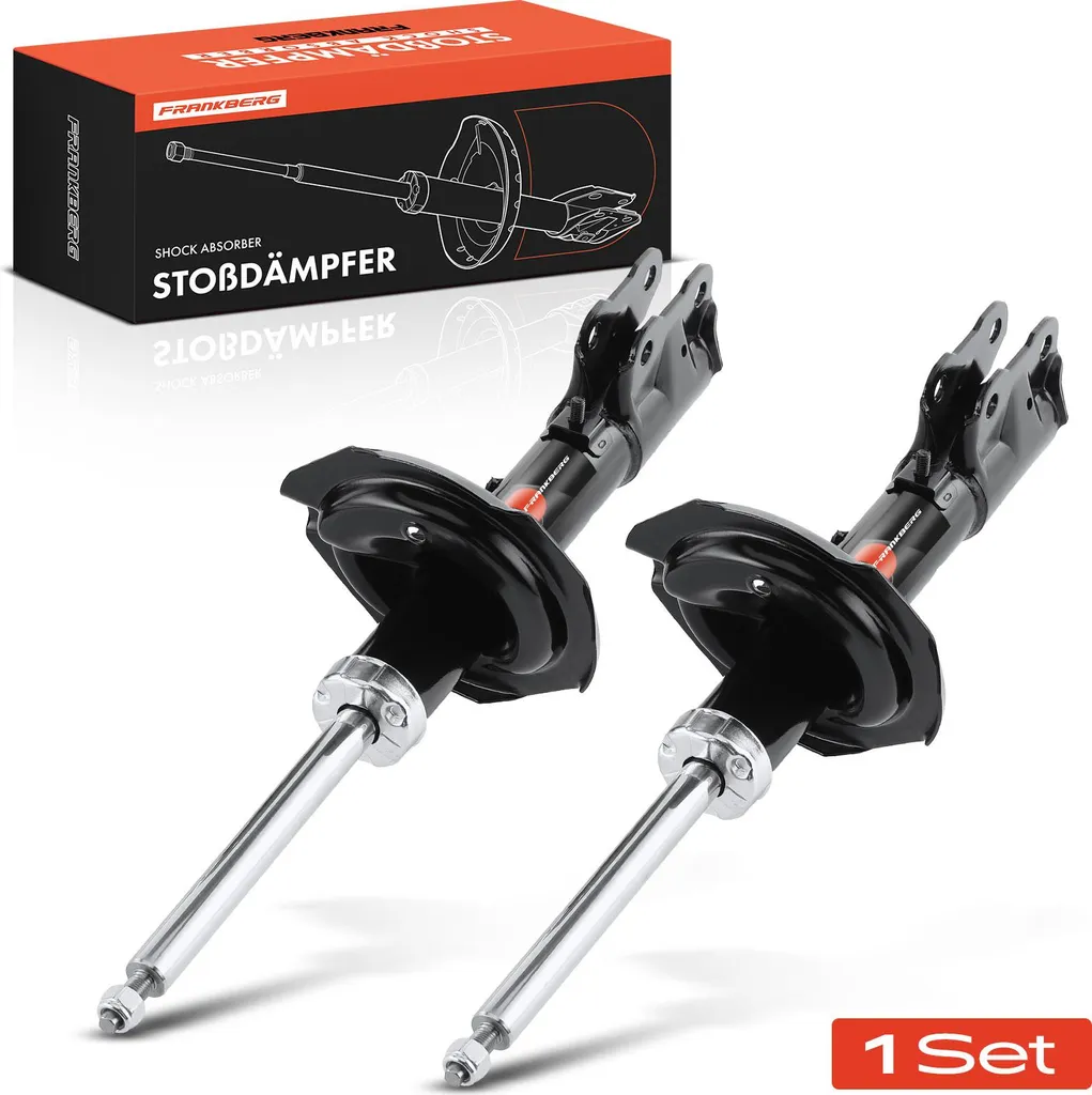 Paire d'Amortisseurs de Suspension Avant pour Mitsubishi Lancer 1.5 1.8