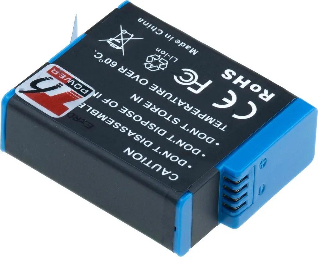 Batterie T6 Power pour GoPro Hero 12 11 10 9 Black - 1720mAh Haute Capacité