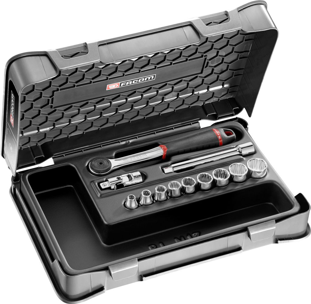 Facom Steckschluessel-Set 3/8 J.161B, 12-tlg