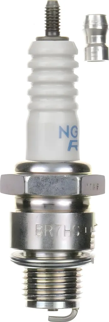 Set Candele NGK BR7HS-10 (4 Pezzi) per Motori Nautici e Scooter