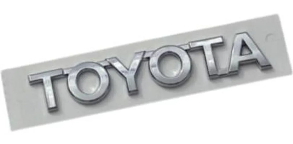 Monogramme Toyota Avensis 75441-05080 OE Finition Chrome Durable