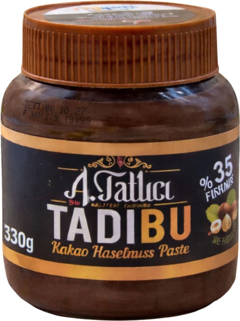 A. Tatlici | TADIBU Kakao-Haselnusspaste 330g Produktbild 