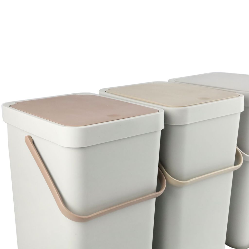 Odpadkový kôš 60 l 3 priehradky (3 x 20 l) Systém separácie Obrázok produktu 9