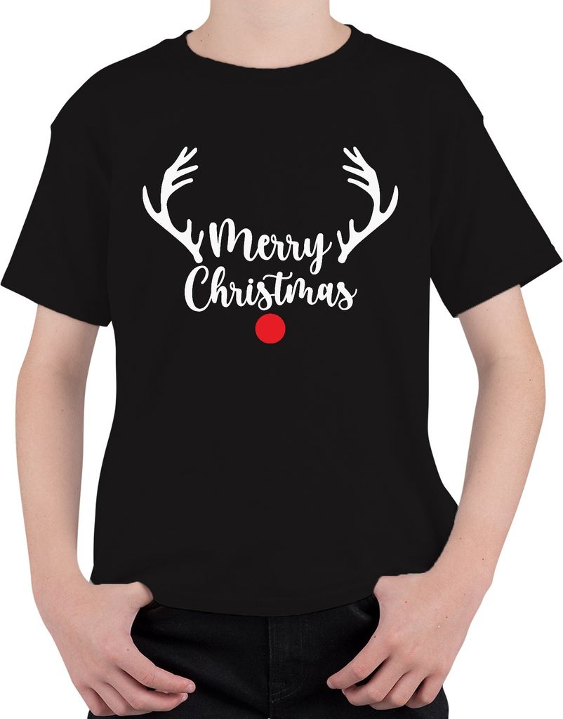 Merry Christmas Rote Nase Rudolf Rentier - Weihnachten Produktbild 