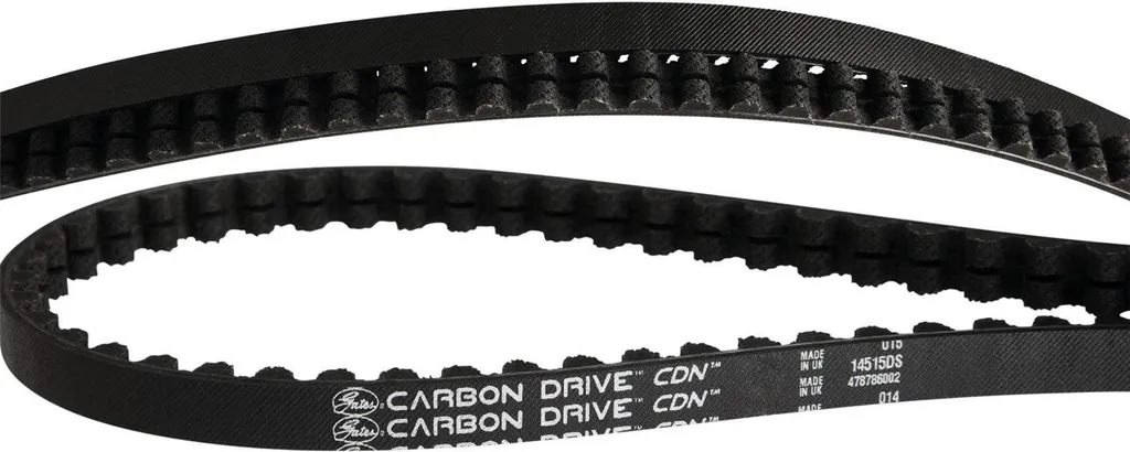 Gates Carbon Drive CDN chaîne de vélo robuste argent 120T pour singlespeed
