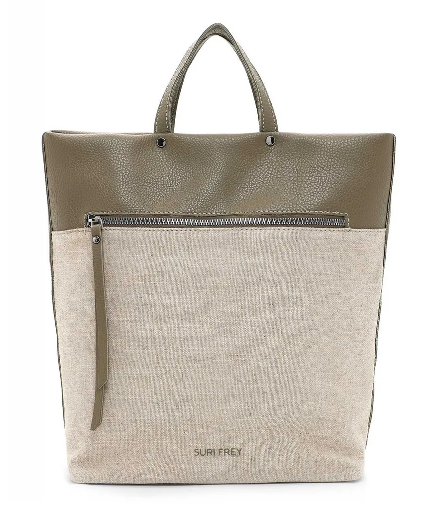 Sac à dos femme SURI FREY Betzy kaki pour loisirs et travail