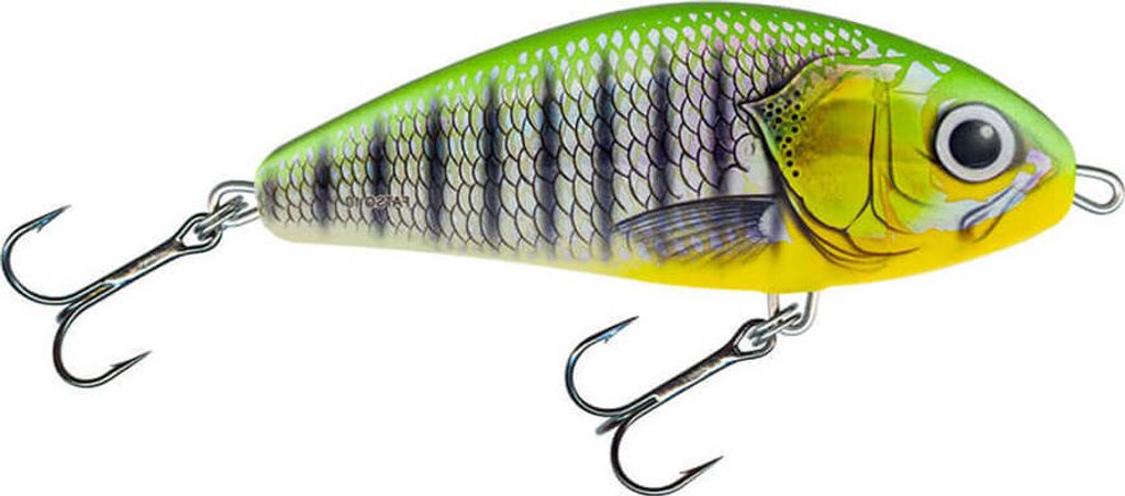 Salmo Fatso Wobbler 10cm 52g sinkend Ltd. Phantom Perch