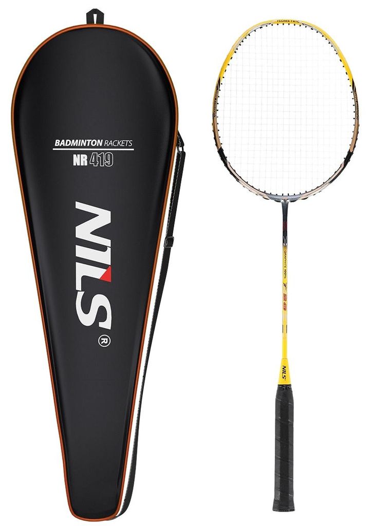 Carbon-Badmintonschläger mit Hülle
