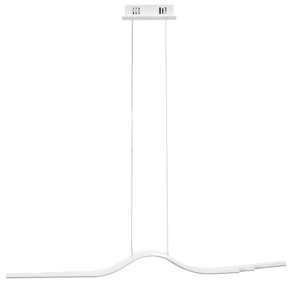 Lustre LED Toolight APP807-CP Blanc : Éclairage Puissant et Économe