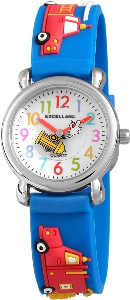 Excellanc Kinderuhr mit Silikonarmband