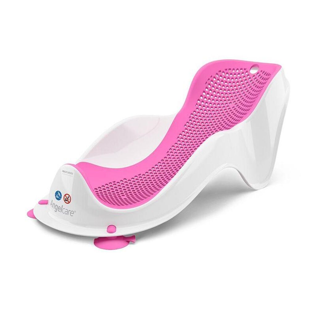 Bath Support Fit, Badeliege, weiß/rosa Produktbild 