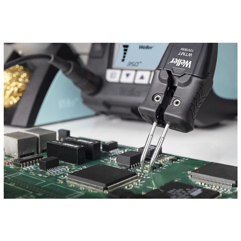 Pince à dessouder Weller WTMT active avec pointes RTWMS et support