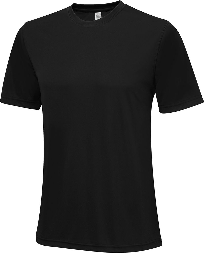 AWDis Just Cool Herren Smooth Kurzarm T-Shirt RW5357 (3XL) (Jet Schwarz)