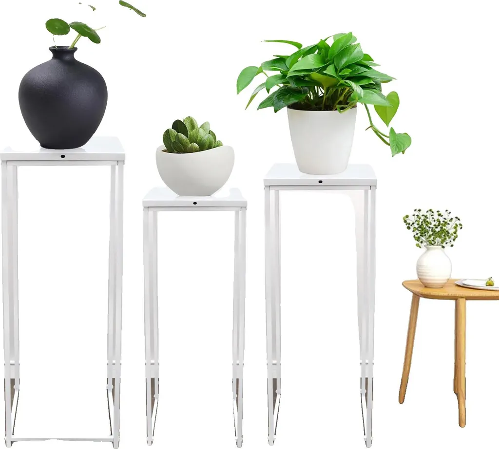 Support pour fleurs design intérieur, surélever vos plantes avec style M