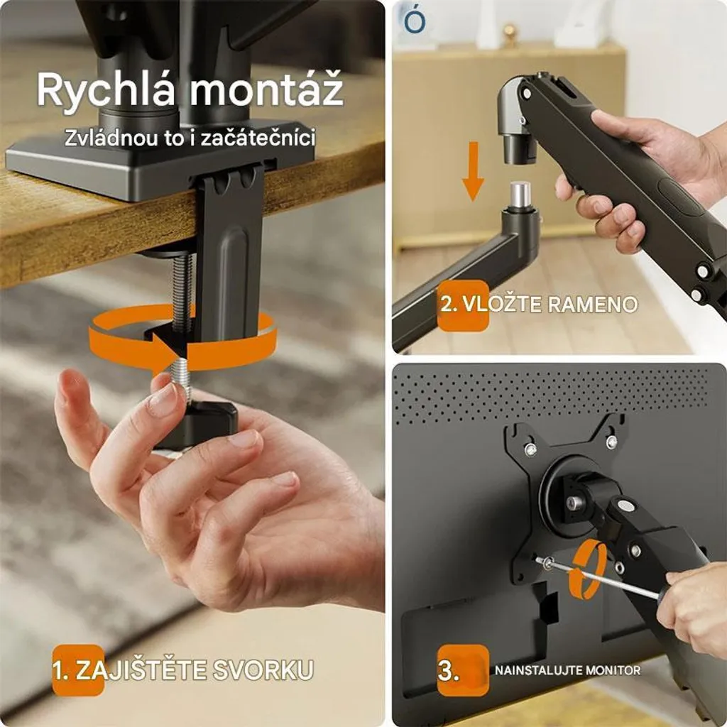 Dites adieu au mal de dos avec ce support écran ergonomique 15-32 p - 2