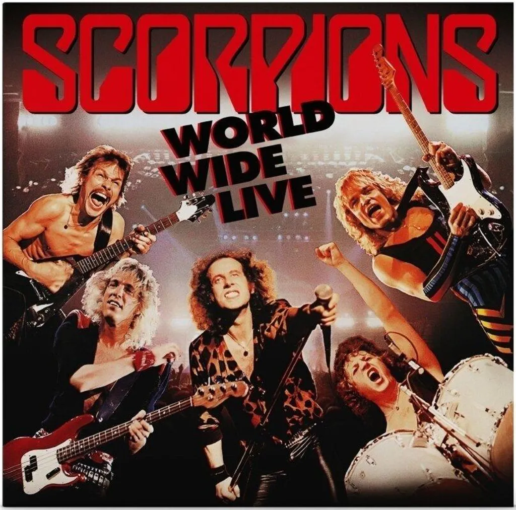 Scorpions World Wide Live Vinyle Orange Transparent 180g Universal Music