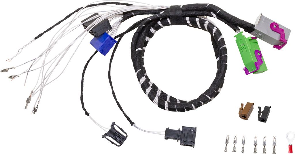 Original Kufatec Kabelbaum Kabel Adapter Tacho auf blaue Beleuchtung für VW T4 I