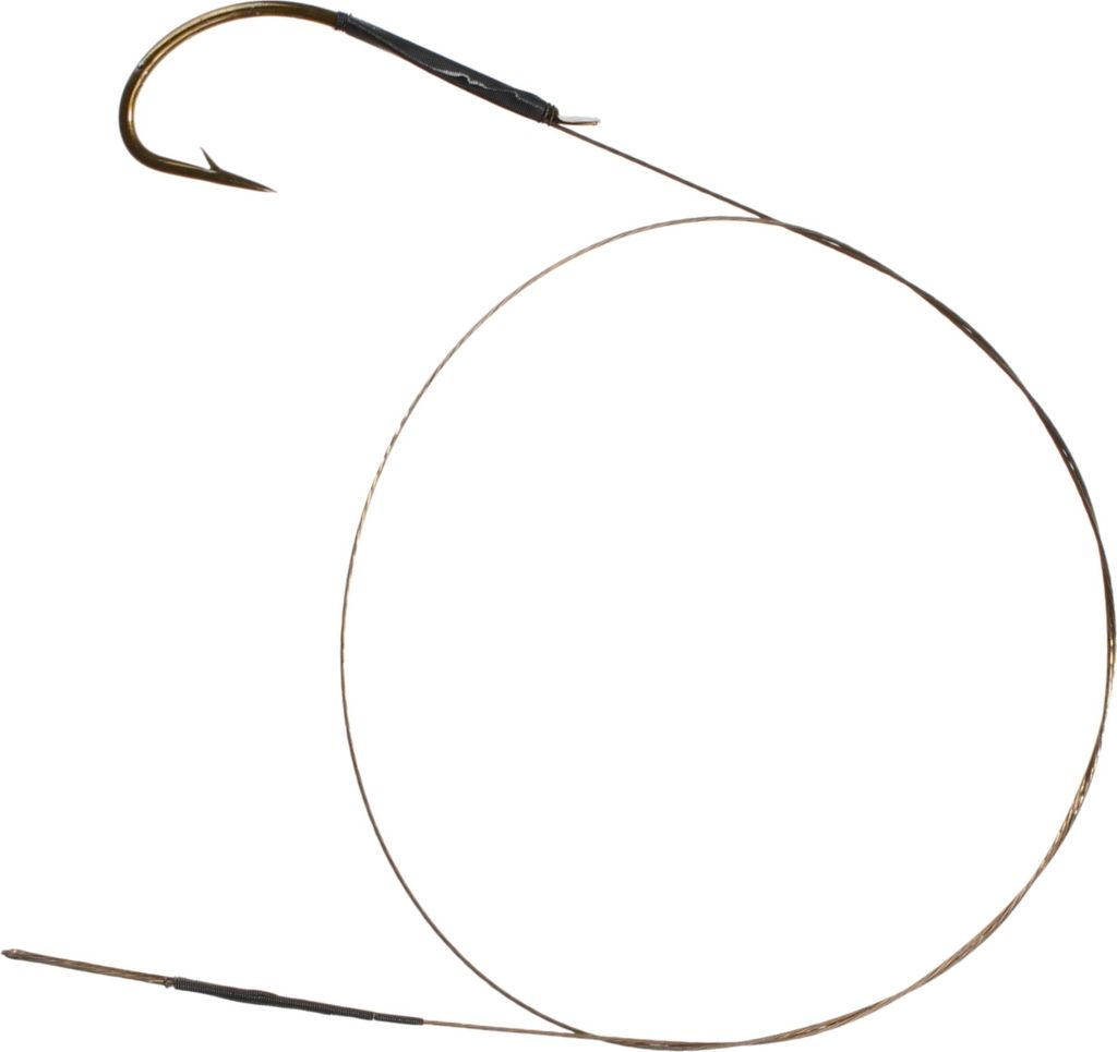 2 x oceľový nadväzec 30 cm s háčikom č. 2/0 a slučkou Obrázok produktu 