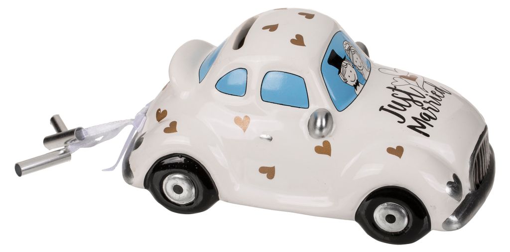 Just Married Hochzeitsauto Spardose Produktbild 