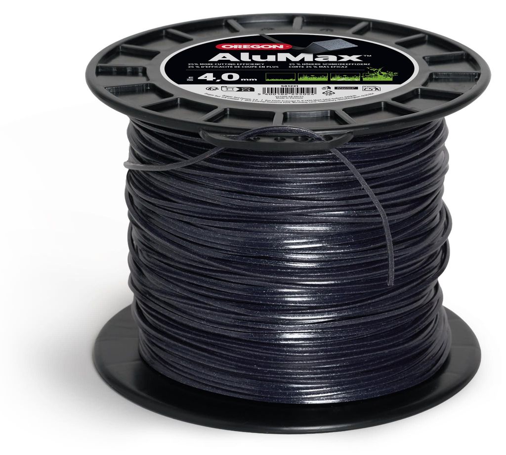 Oregon Freischneidefaden AluMax Viereckig 4,0 mm Produktbild 