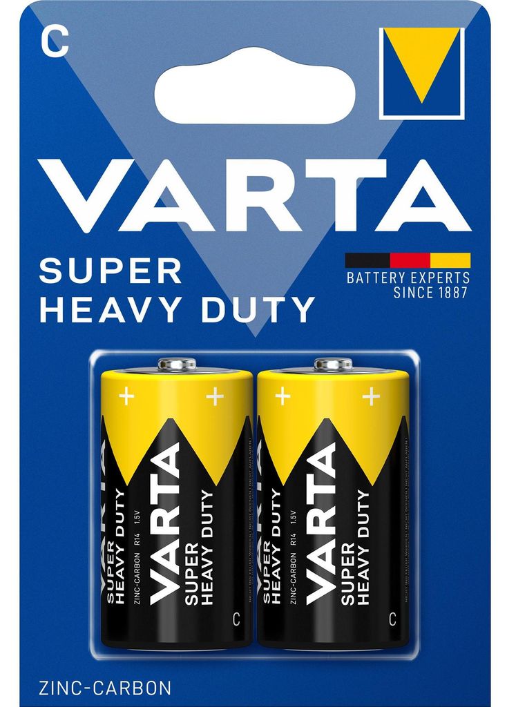 Varta Superlife C, Einwegbatterie, C, Zink-Karbon, 1,5 V, 1 Produktbild 
