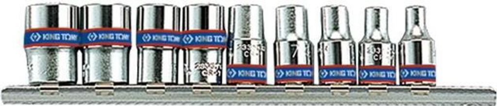 King Tony 2509MR - Schraubenschlüssel de Rohr, de 1/4 Zoll, Satz de 9