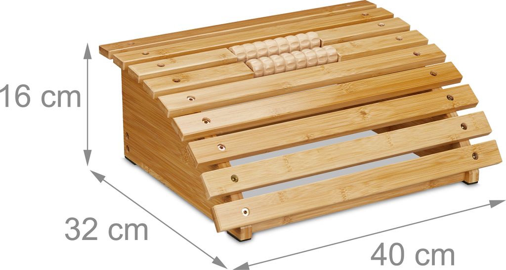 SpeaKa Professional Fußstütze - Ergonomisch Für Büro Und Homeoffice