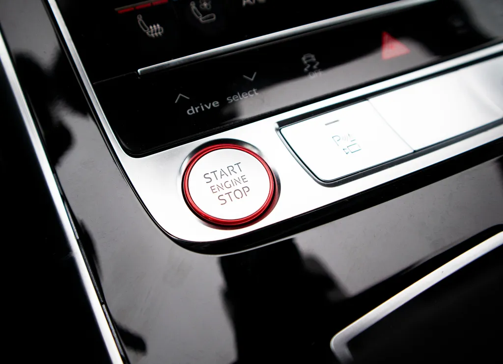 Bouton de démarrage moteur ROUGE origine Audi A4 8W A5 F5 (Démarrage)